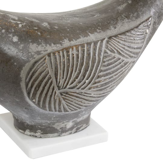 Set of 2 Ceramic Coastal Bird Sculpture, 16.75